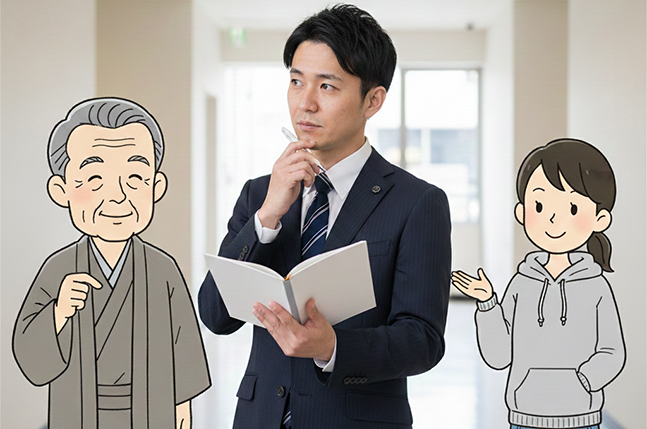 第三者としての退去立会いイメージ